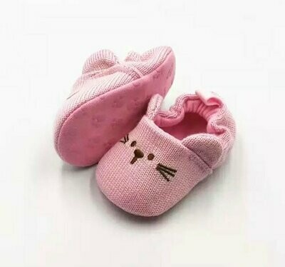 Pink Baby Anti Slip Prewalker Shoes
