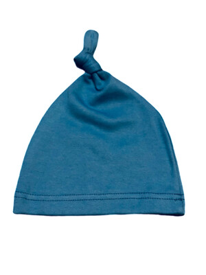 Blue Baby Beanie Knotted Hat