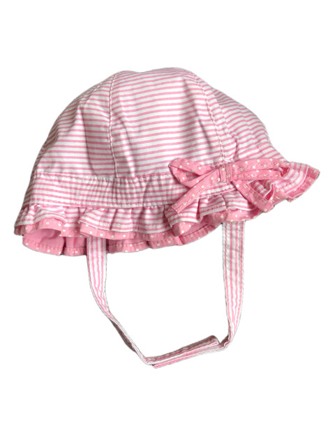 Pretty Pink Stripe Sun Hat