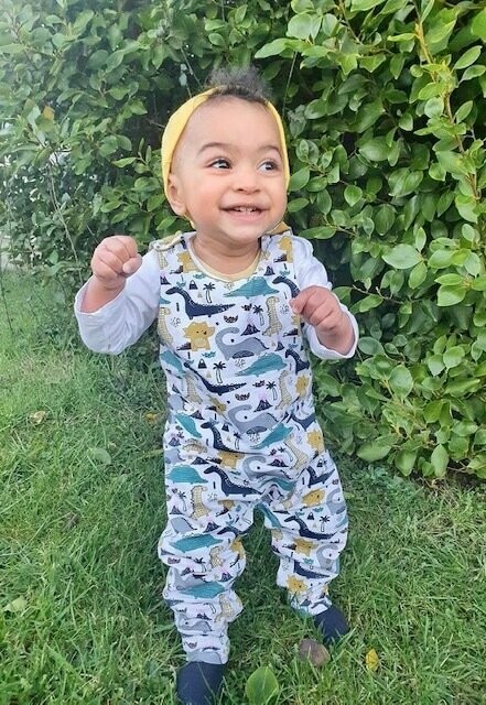 Sleveless Dinosaur Baby Jumpsuit Sleveless Dinosaur Baby Jumpsuit