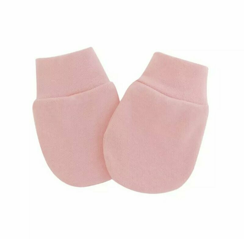 Pink Baby Mittens