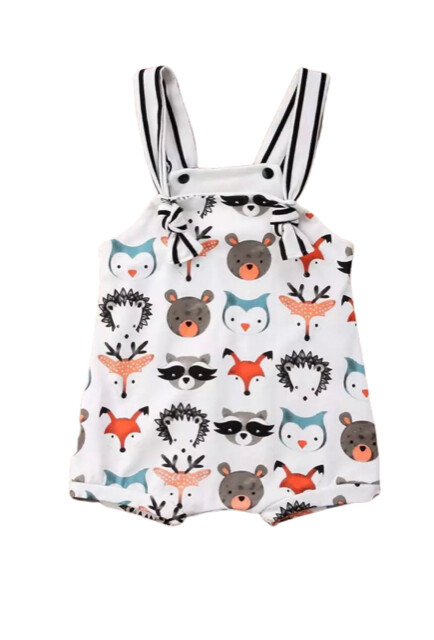 Animal Design Baby Romper Animal Design Baby Romper