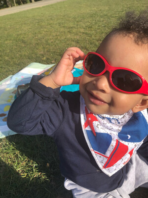 Red Baby Sport Sunglasses