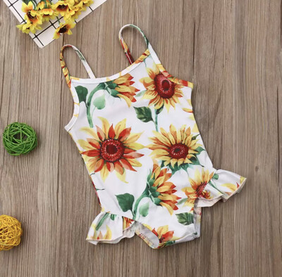 Sunflower Baby Swimsuit