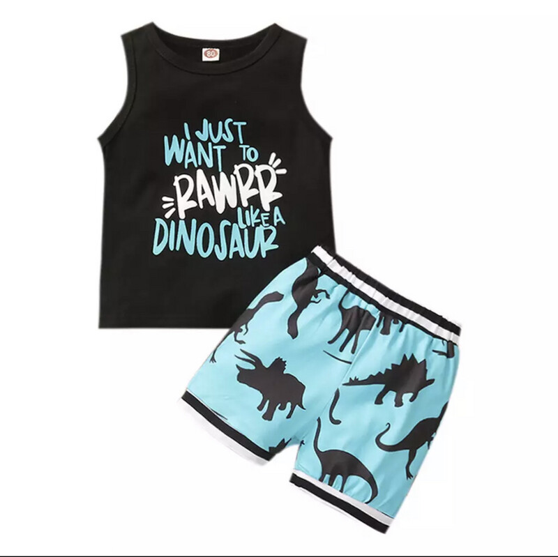 Roar Like a Dinosaur Top & Shorts Roar Like a Dinosaur Top & Shorts