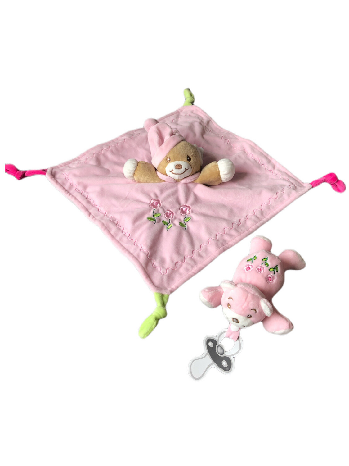 Pink baby hot sale comforter