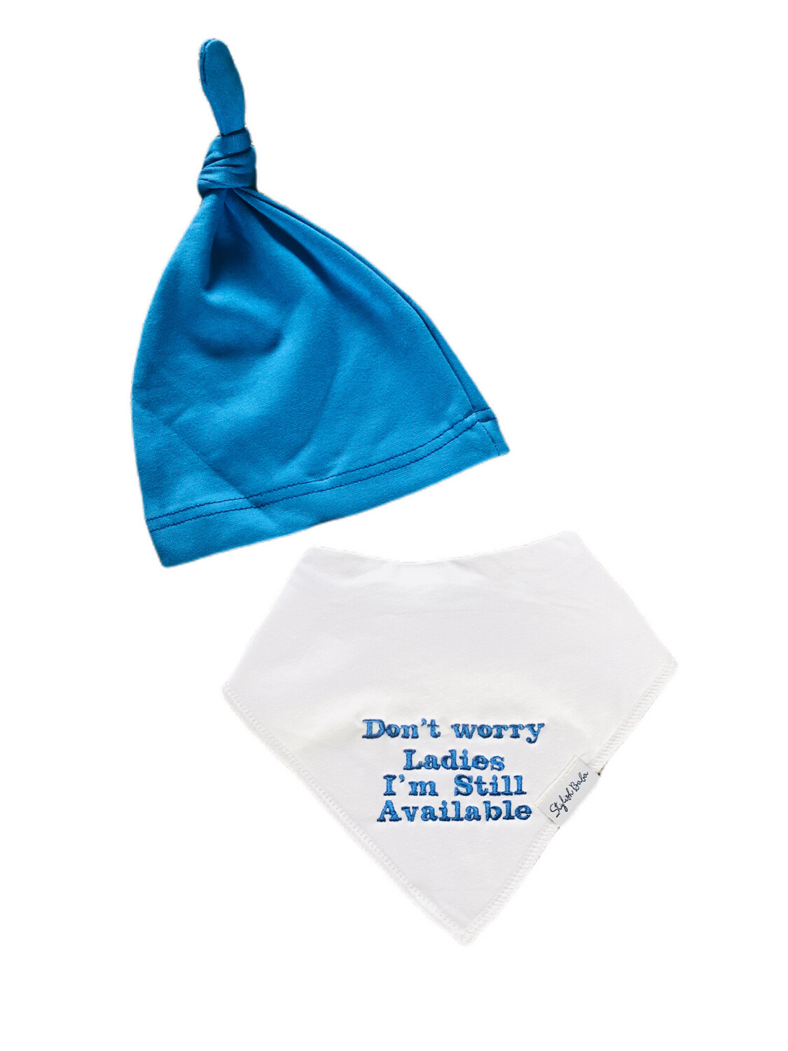 Don’t Worry Ladies, Bandana Bib & Beanie Hat