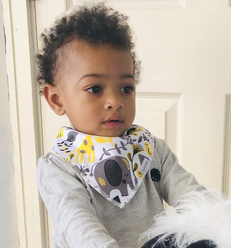 Jungle Life Secure Clip Baby Bib