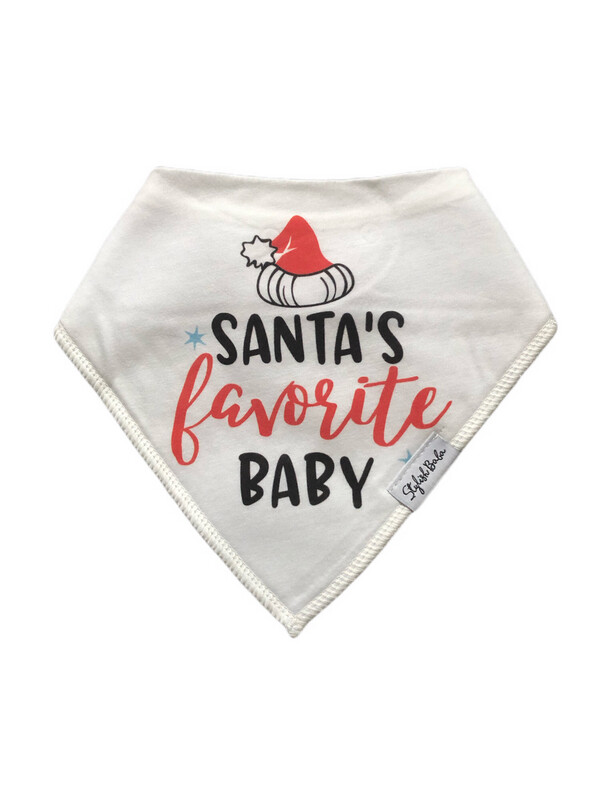 Santa’s Favorite Baby Bib