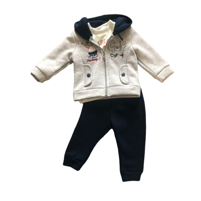 Boys 3 Piece Golf Track Suit