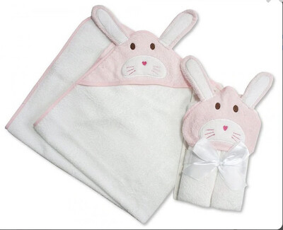 Cute Rabbit Hooded Baby Towel