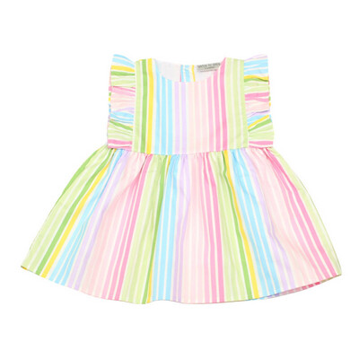 Girls Candy Stripe Dress