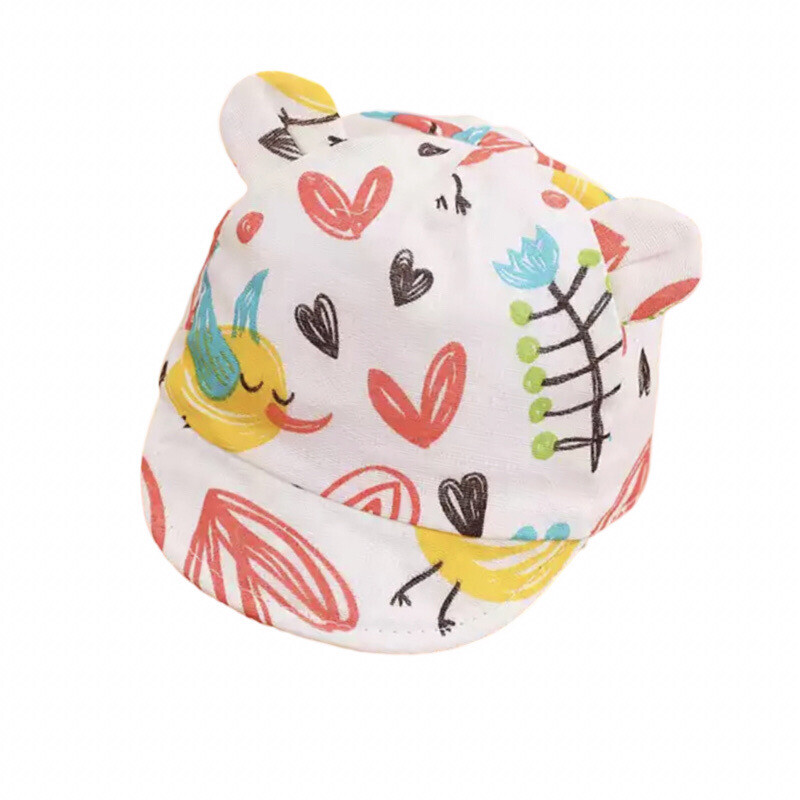 Sweet Heart Cotton Baby Cap