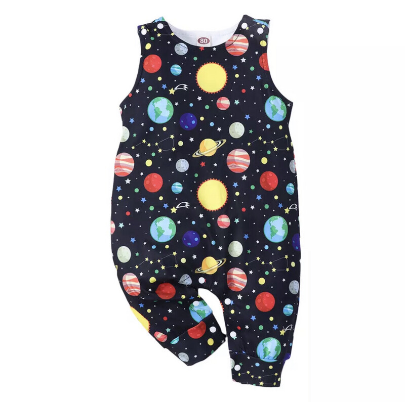 Colorful Planets Jumpsuit