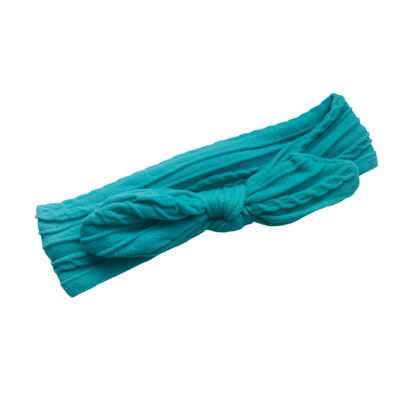 Turquoise Mini Twisted Cable Headband