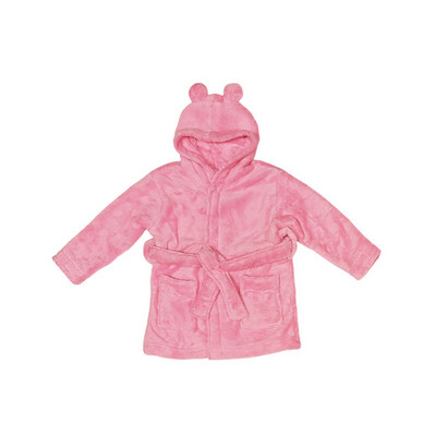 Pink Baby Robe (Personalised)