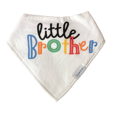 Little Brother Drool Proof Baby Bib
