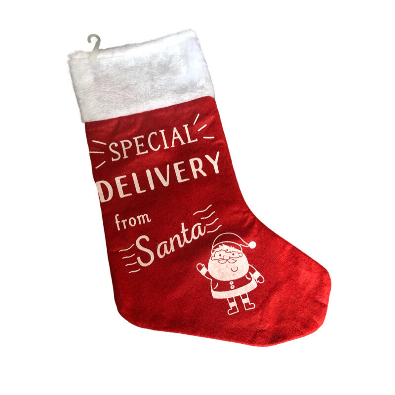 Special Delivery Santa Christmas Stocking (Personalised)