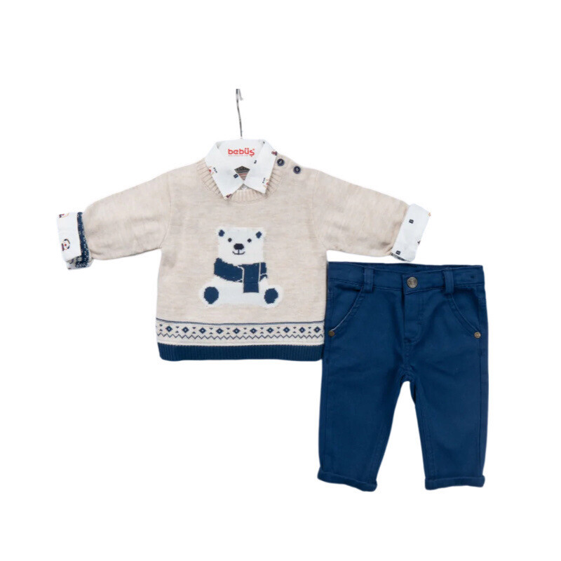3 Piece Polar Bear Outfit