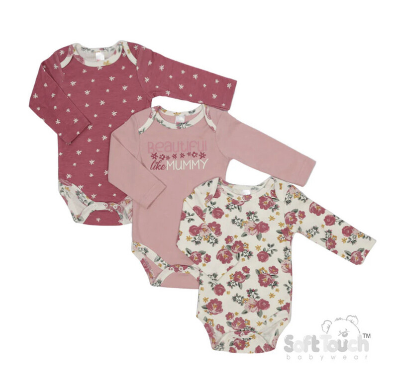 Beautiful Like Mummy Baby Bodysuit Set