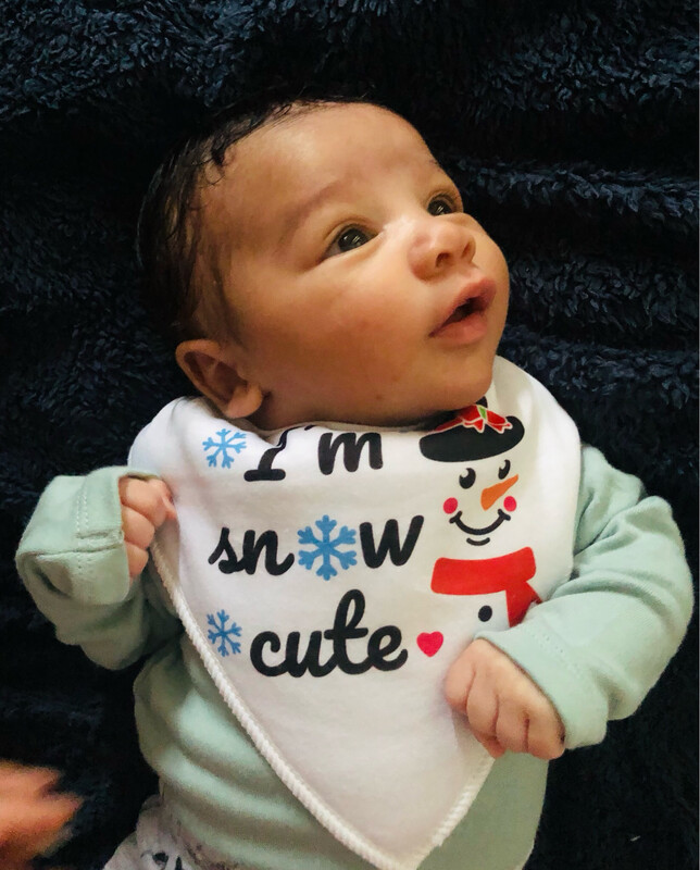 I’m Snow Cute Baby Bib
