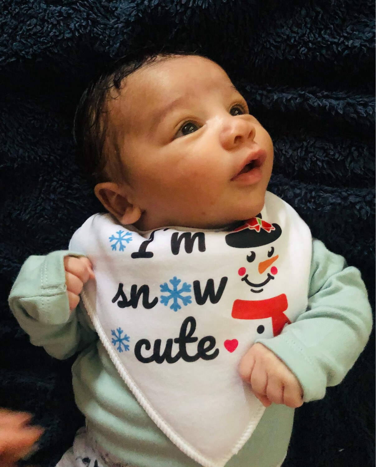 I’m Snow Cute Baby Bib
