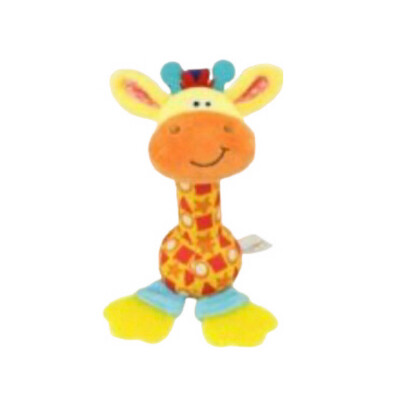 Giraffe Baby Bell Rattle Toy