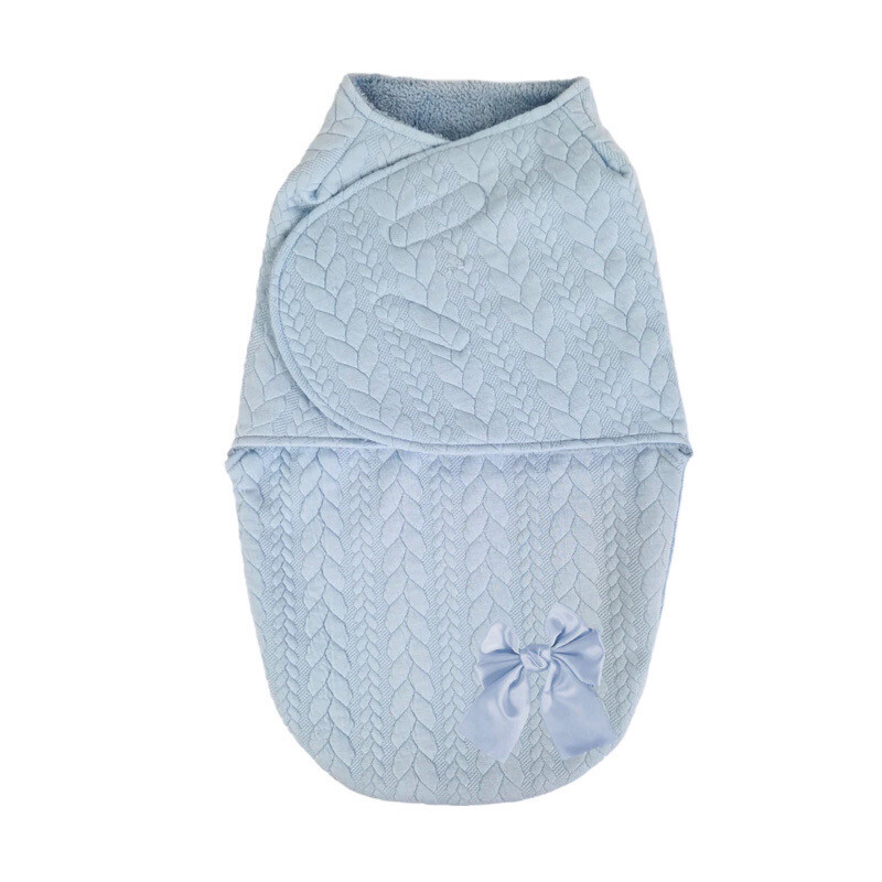 Lovely Blue Baby Swaddle Wrap