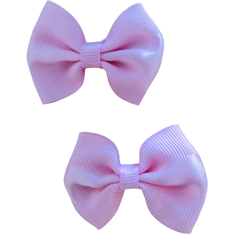 Baby Pink Set Of Small Hair Clips