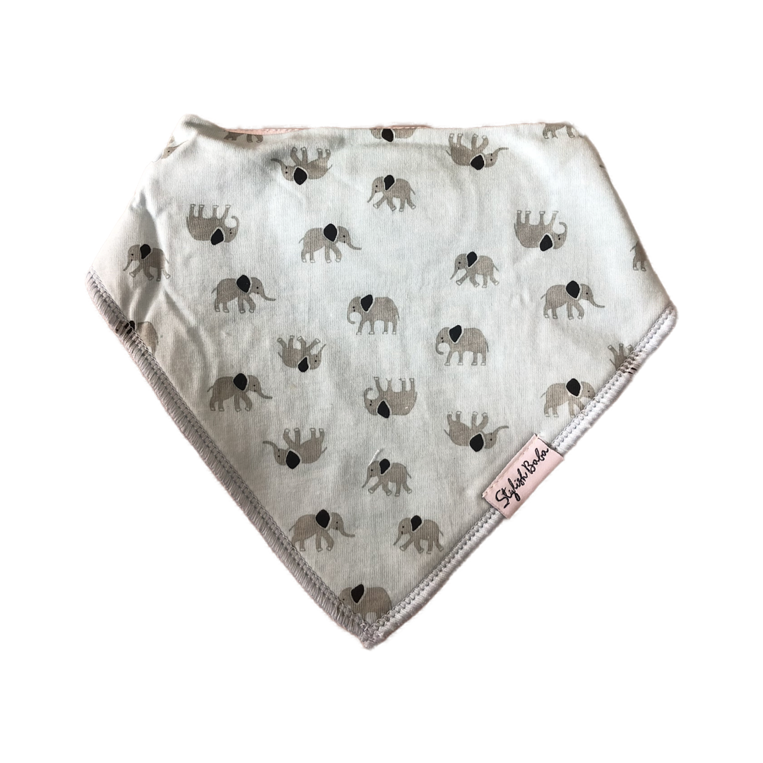 Little Elephant Drool Proof Baby Bib