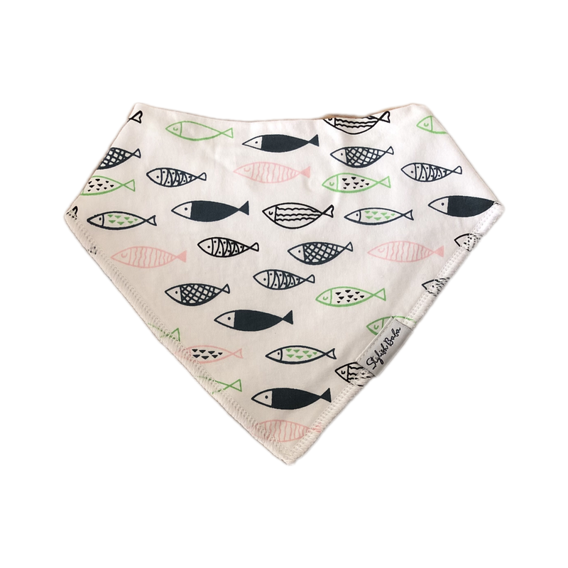 Aquarium Dribble Proof Bandana Baby Bib