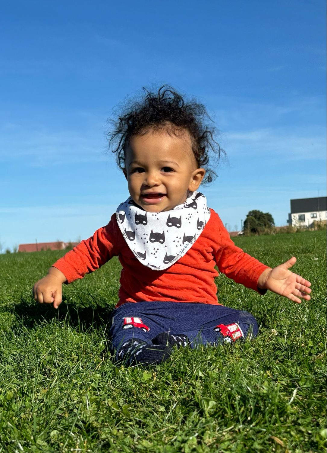 Batman Drool Proof Bandana Baby Bib