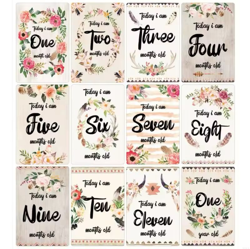 Baby Milestone Cards