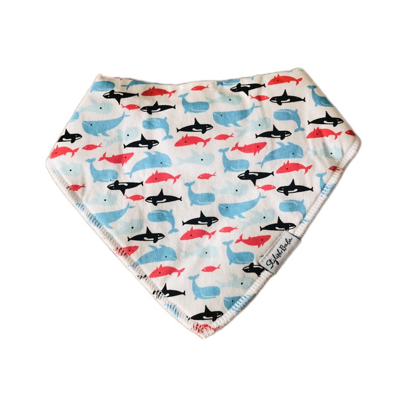 Ocean World Dribble Proof Baby Bib