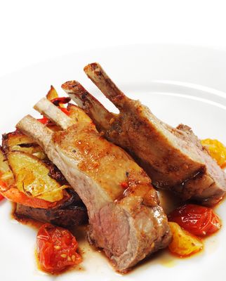 Lammhaxe Stifado