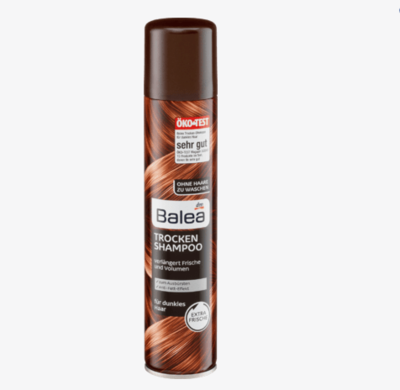 Balea:KIT Champú seco para cabello negro y rubio,