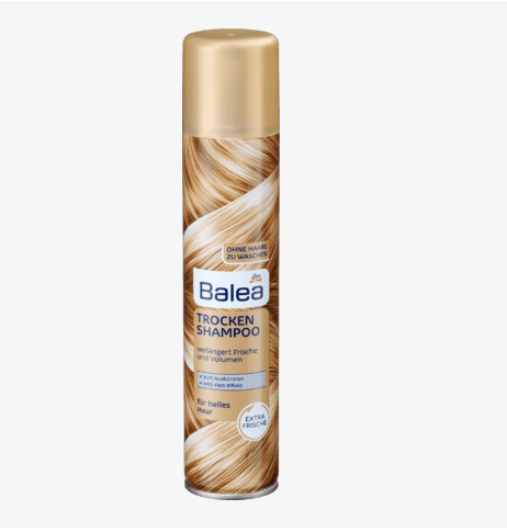 Balea:KIT Champú seco para cabello negro y rubio,