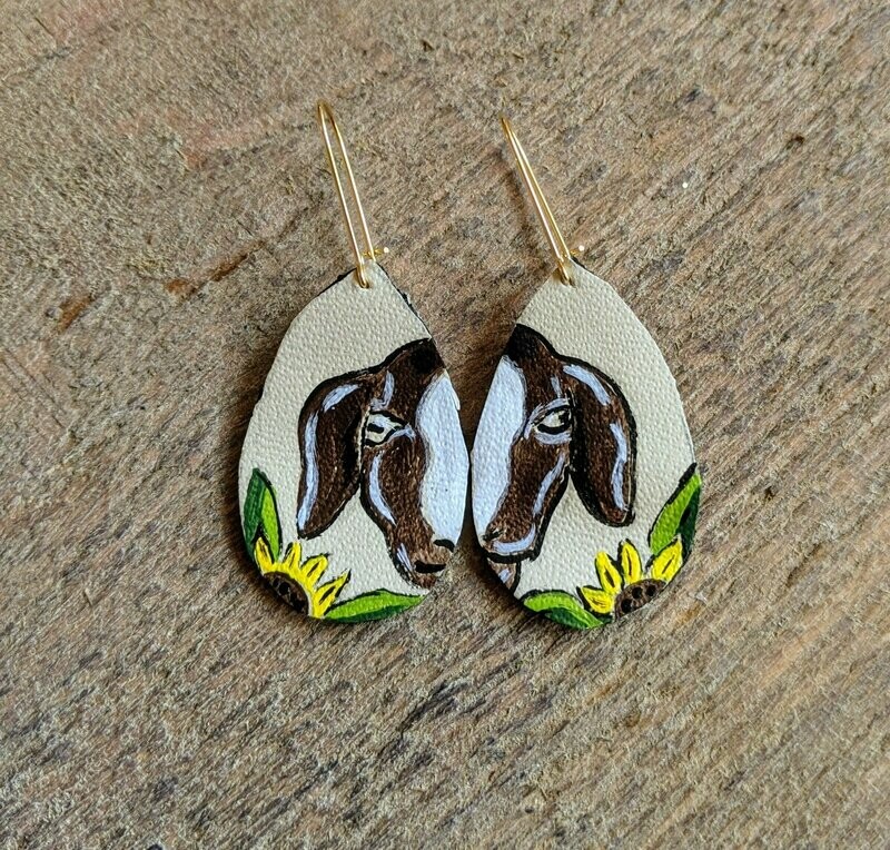 Billy Goat Gruff Earrings