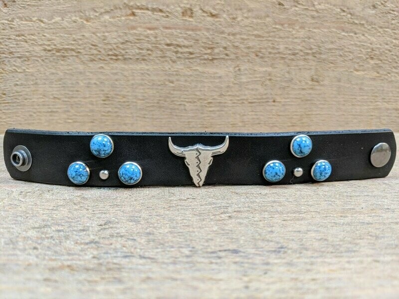Little Bull Blue Cuff