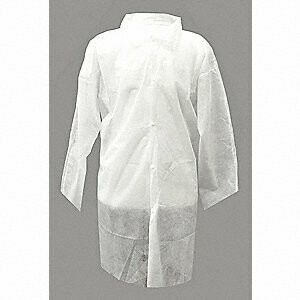 Disposable Polypropylene Lab Coat