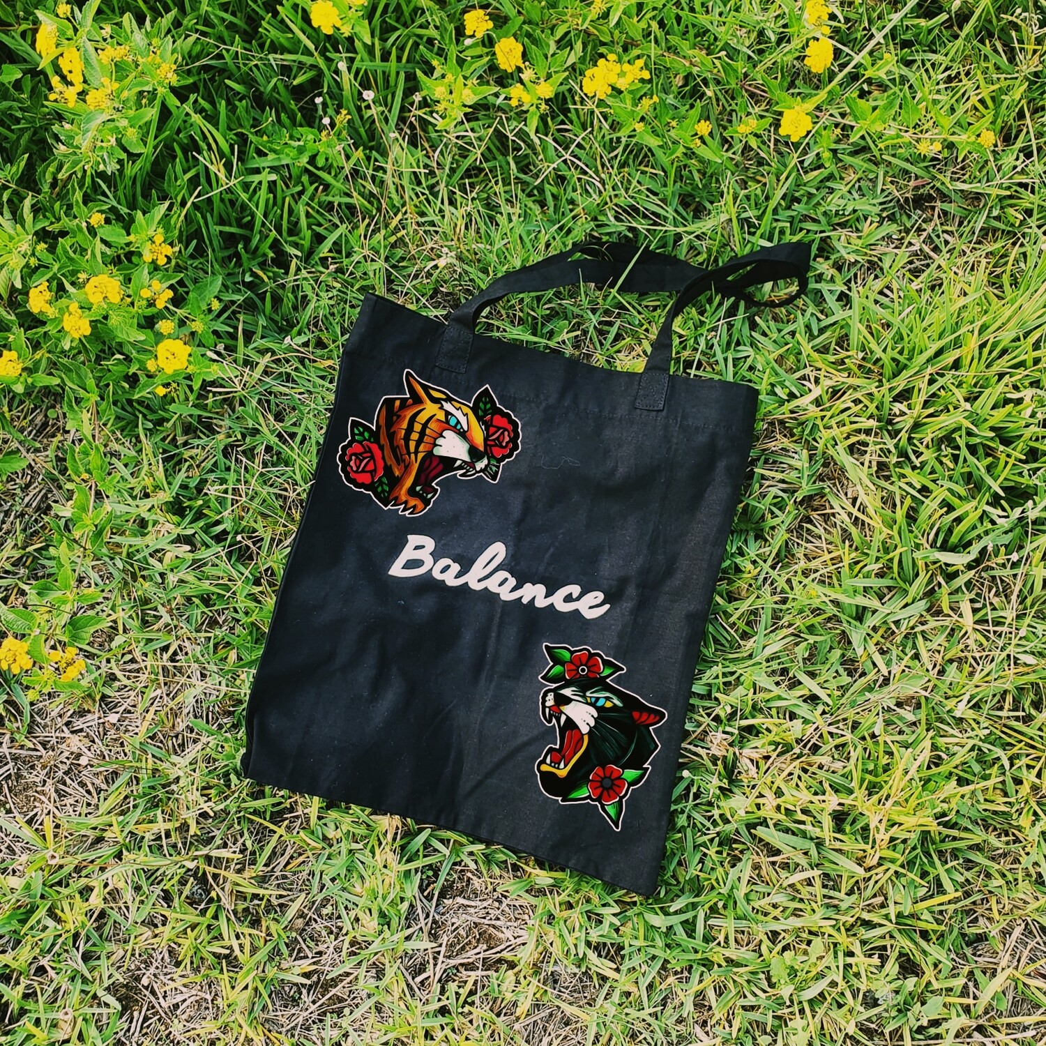 Borsa Shopper Balance Unisex - Nera