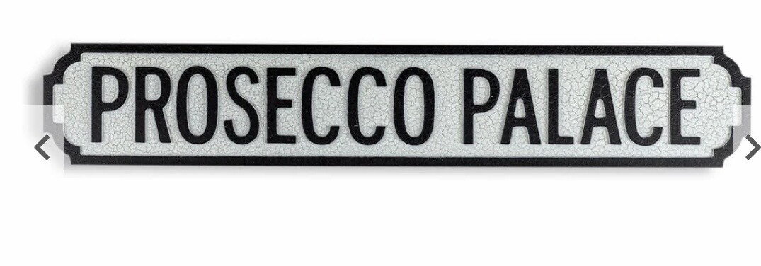 Prosecco Street Sign