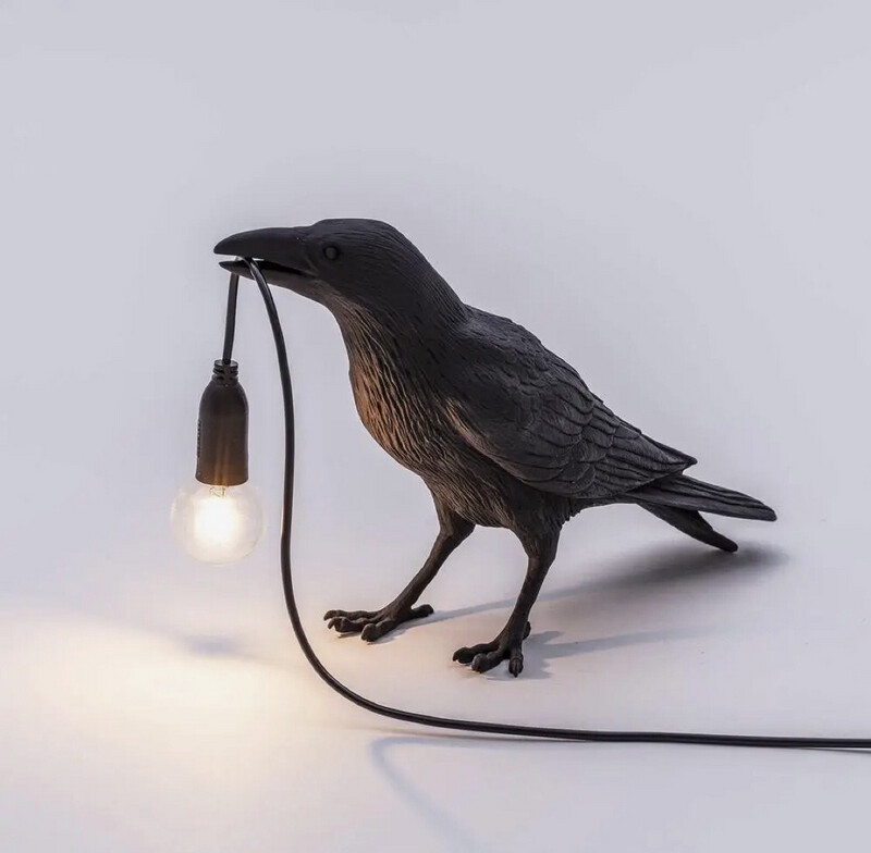 Crow Lamp