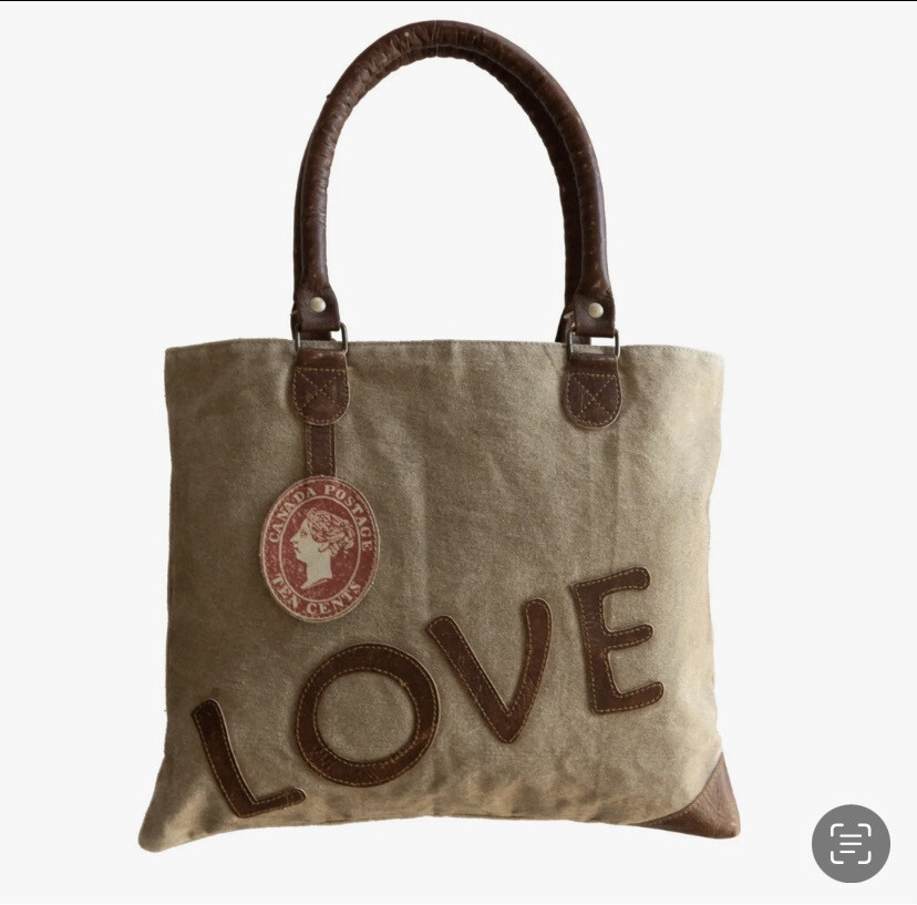 Recycled Army Tent Bag
