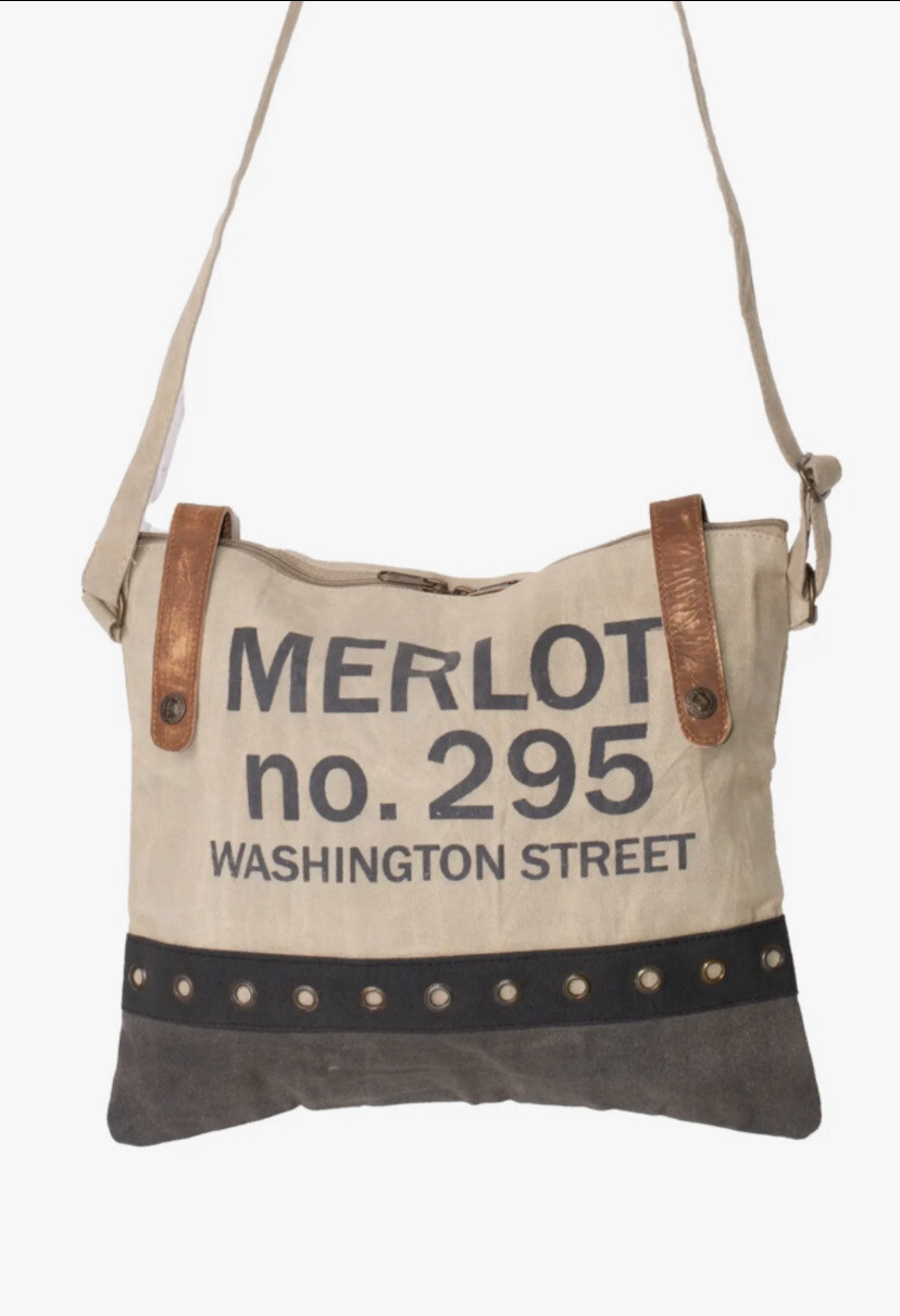 Recycled Army Tent Handbag