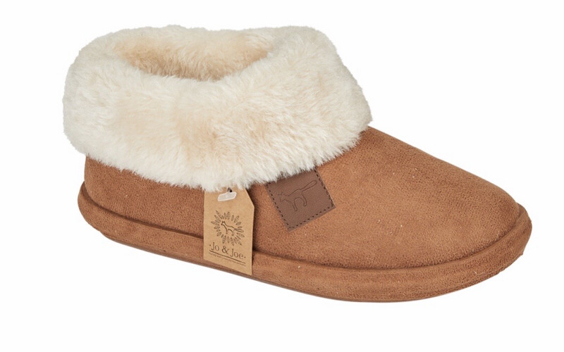 Chiltern Cognac Slippers Size 6