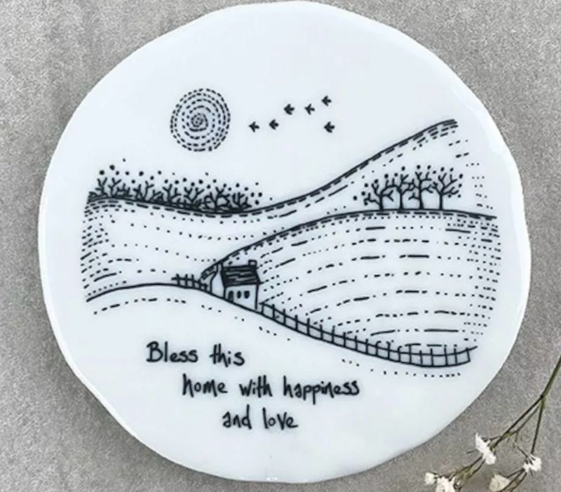 East Of India Ceramic Coaster