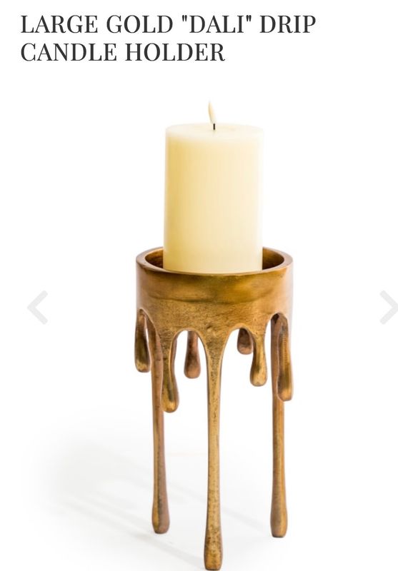 Large Dali Drip Candle Holder