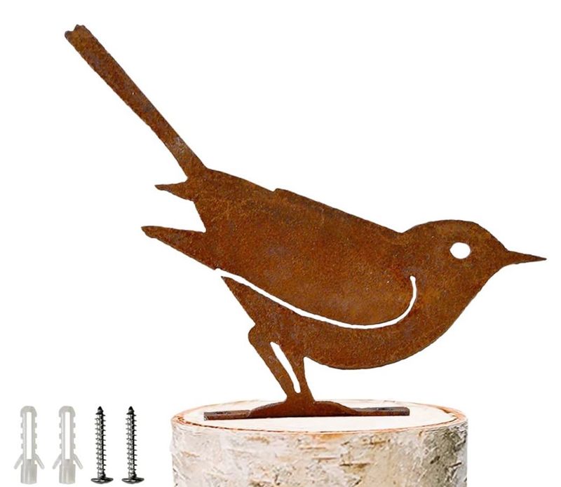 Metal Rusty Blackbird