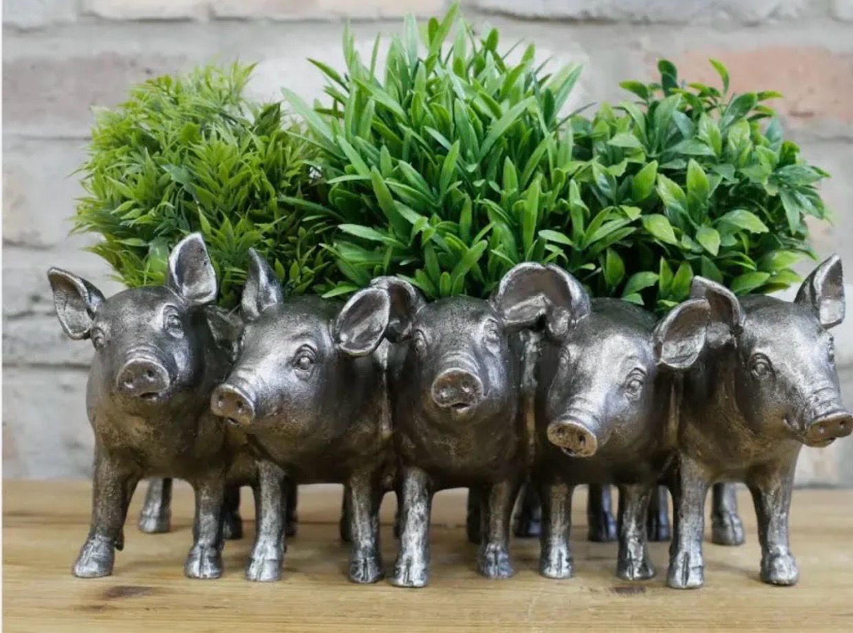 Adorable Pig Planter